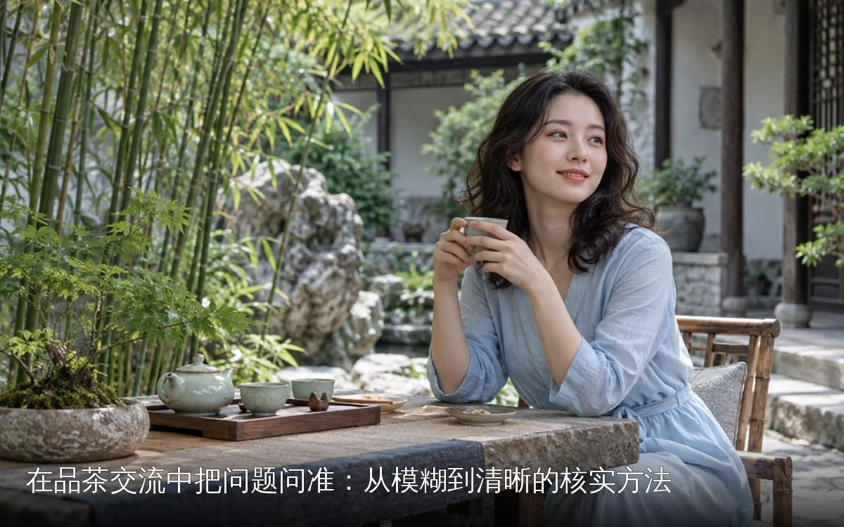 在品茶交流中把问题问准:从模糊到清晰的核实方法